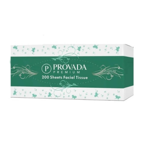Provada Premium Facial Tissue 2PLY 200 Sheets x 30 Pack