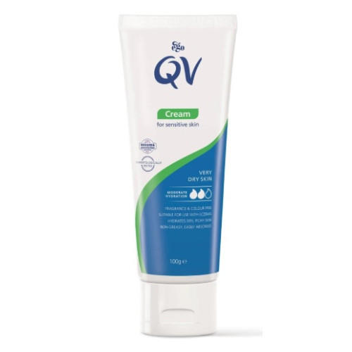 QV Cream for Sensitive Skin 100g Moderate Hydration