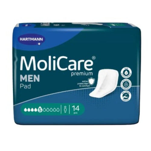 Molicare Premium Men Pads 5 Drops 852ml