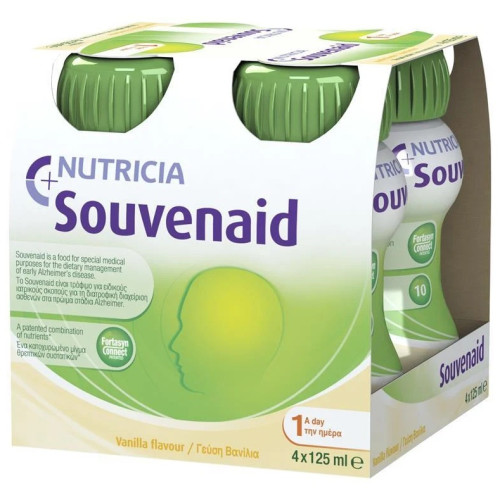 Souvenaid Vanilla 4 × 125 mL per pack
