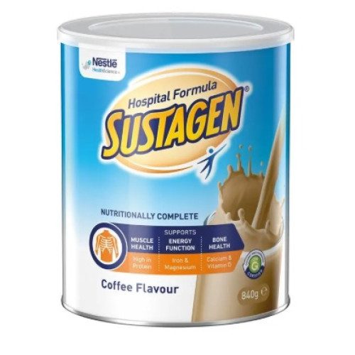 Sustagen Hospital Formula Nutritional Supplement Coffee Flavour 840g