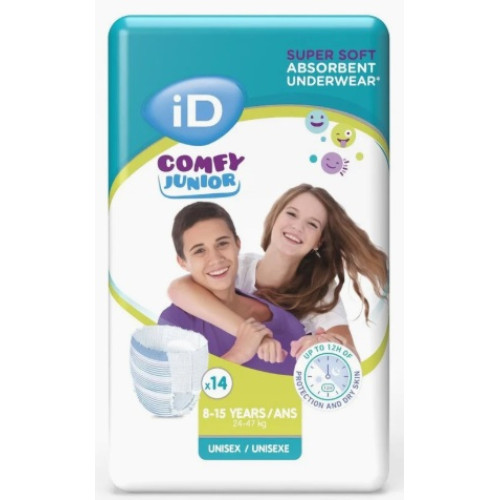 iD Comfy Junior Pants Unisex 8–15Years, 24–47kg 1325ml