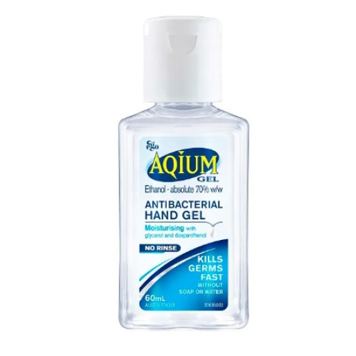 Aqium Antibacterial Hand Gel 60ml