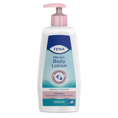 Tena PROskin Body Lotion 500mL Pump Bottle Box of 10