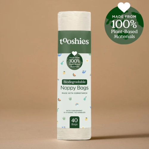 Tooshies Biodegradable Nappy Bags 16x23cm 120bags
