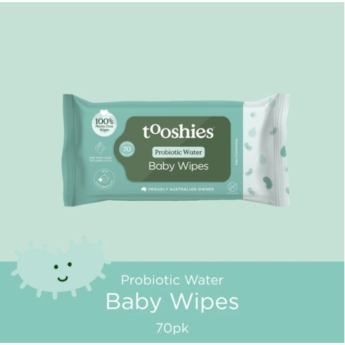 Tooshies Probiotic Water Wipes 70pcs