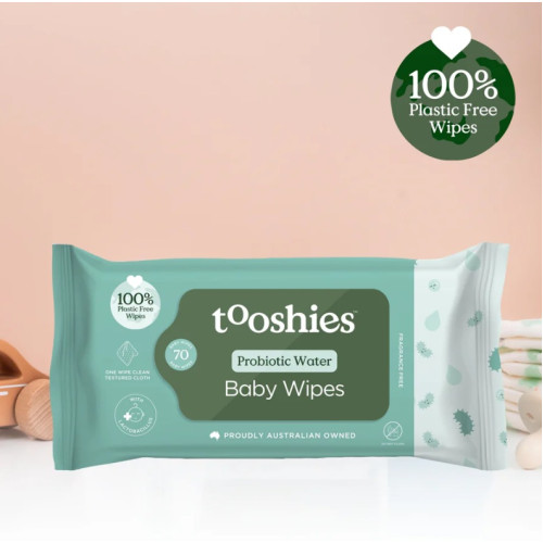 Tooshies Probiotic Water Wipes 70pcs