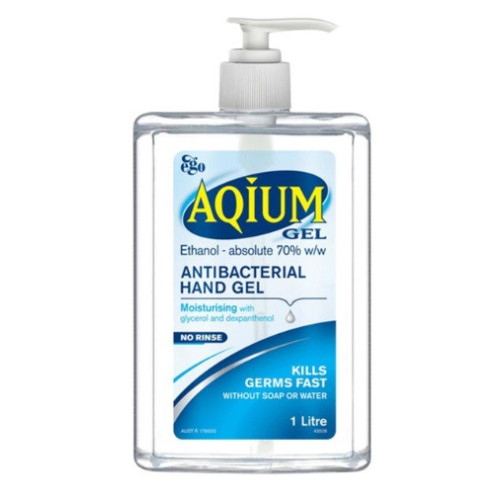 Aqium Antibacterial Hand Gel 1L