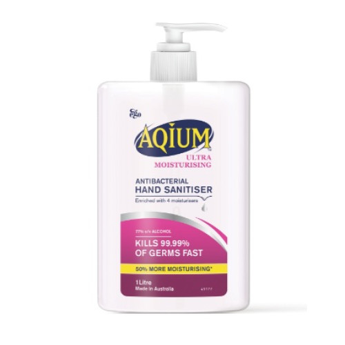 Aqium Ultra Antibacterial Hand Sanitiser 1L