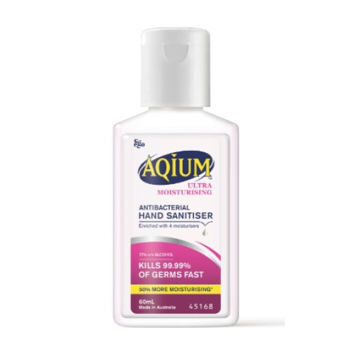 Aqium Ultra Antibacterial Hand Sanitiser 60ml