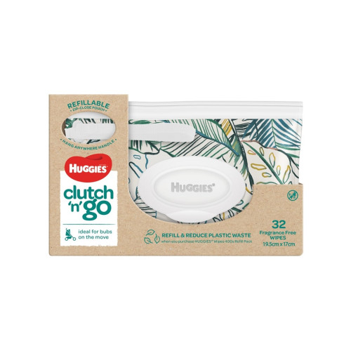 Huggies Refillable Clutch ‘N’ Go 32pcs