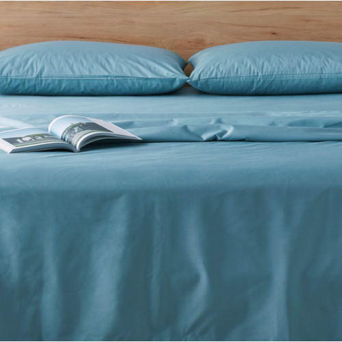 Staydry Bamboo Waterproof Sheet Set Blue King Single KS