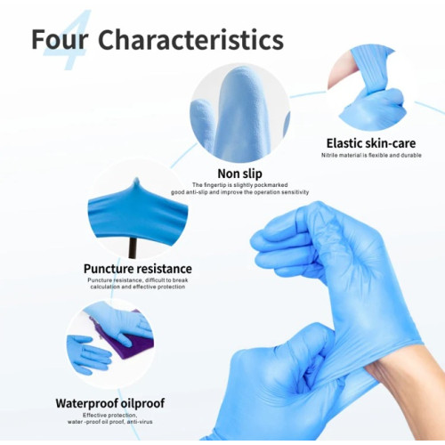 Medivalu Blue Nitrile Examination Gloves Extra Large Powder Free TGA Approved Medivalu Blue Nitrile Examination Gloves Extra Large Powder Free TGA Approved