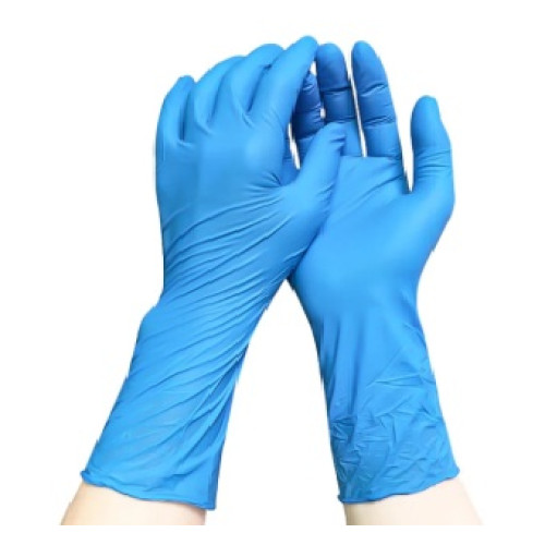 Medivalu Blue Nitrile Examination Gloves Extra Large Powder Free TGA Approved