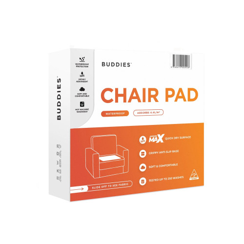 Buddies Absorb Max Chair Pad Waterproof Regular Burgundy 60 x 60 cm 1.5L