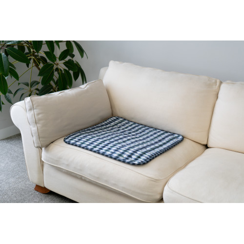 Buddies Absorb Max Chair Pad Waterproof Regular Tartan 60 x 60 cm 1.5L