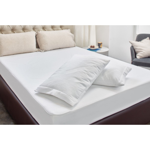 Protect-A-Bed Impression Jacquard Waterproof Pillow Protectors King 50x90cm 720ml