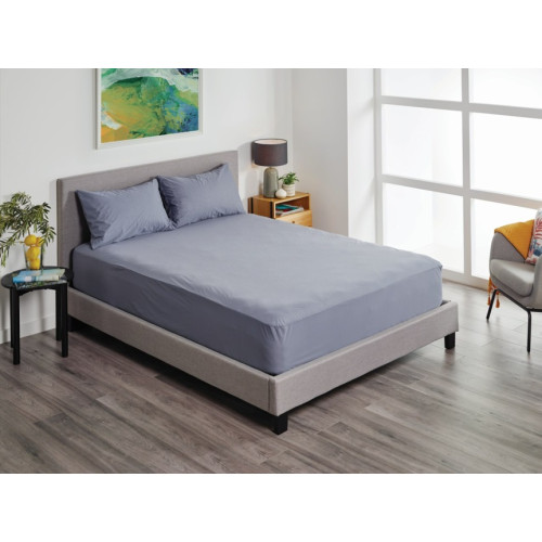 Protect-A-Bed Fusion Tencel Waterproof Pillowcases Charcoal Standard 48x73cm 190ml