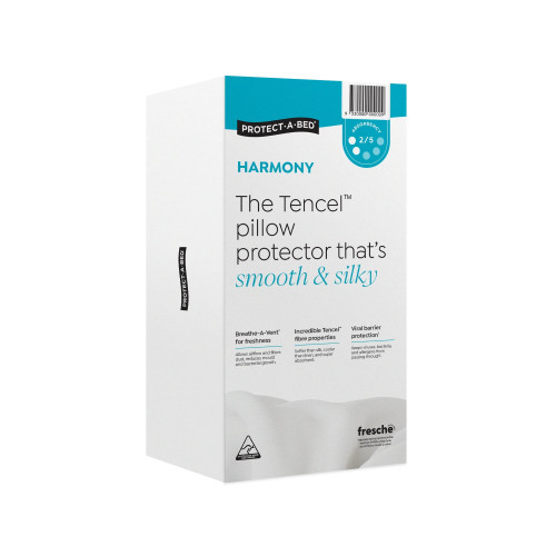 Protect-A-Bed Pillow Protector Harmony Tencel Waterproof Standard 48x73cm 90ml