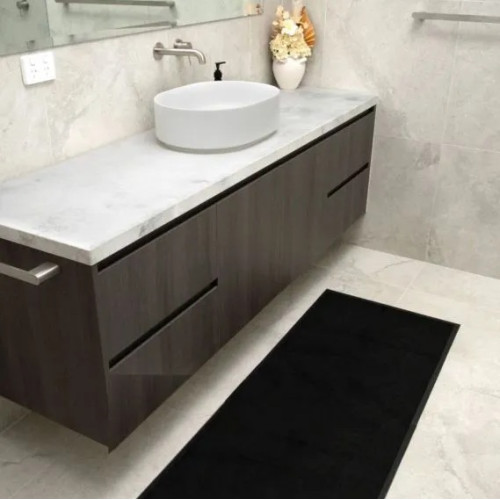 Staydry Floor Mat Black 45X70Cm