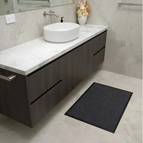 Staydry Floor Mat Charcoal 60X90Cm