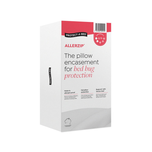 Protect-A-Bed Allerzip Pillow Protectors Standard 48x73cm 100 ml