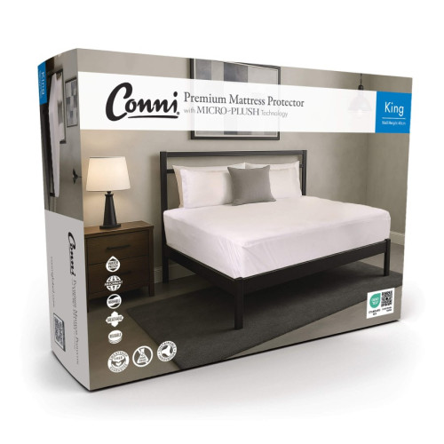 Conni Toggle Waterproof Mattress Protector King 183x203cm
