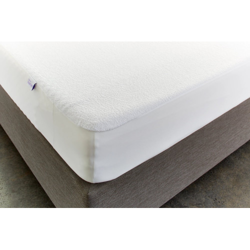 Protect-A-Bed Comfortshield Deluxe Cotton Terry Fitted Waterproof Sleep Mattress Protectors King Single 107x204cm Depth 20-50cm 1300ml