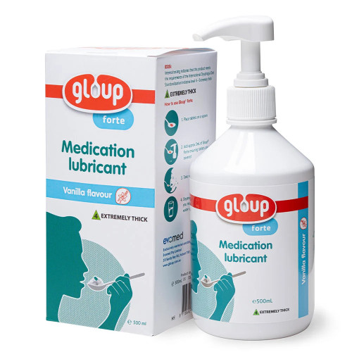 Gloup Forte Medication Lubricant Vanilla Flavour 500ml