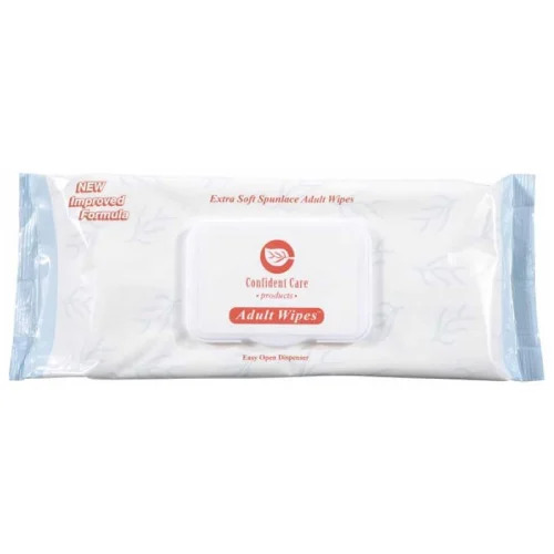 Confident Care Adult Wipes Extra Soft 50pcs
