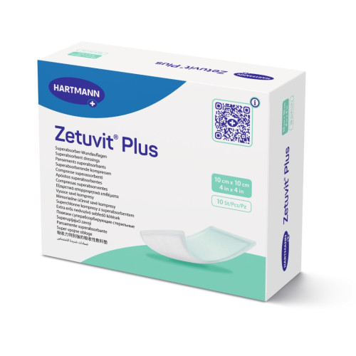 Zetuvit Plus Dressing 10x10cm 10pcs
