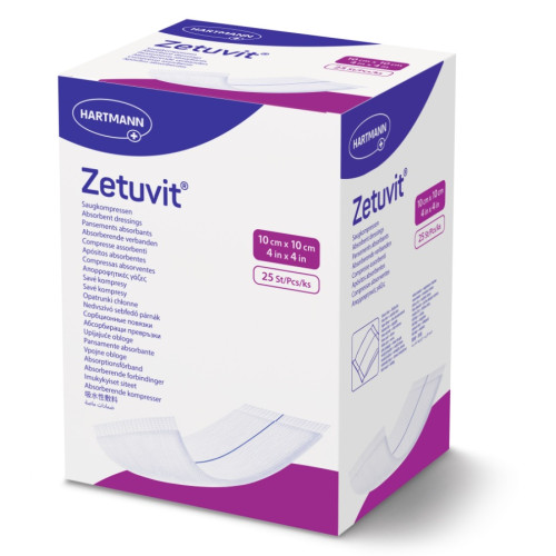 Zetuvit Dressing 10x10cm 25pcs
