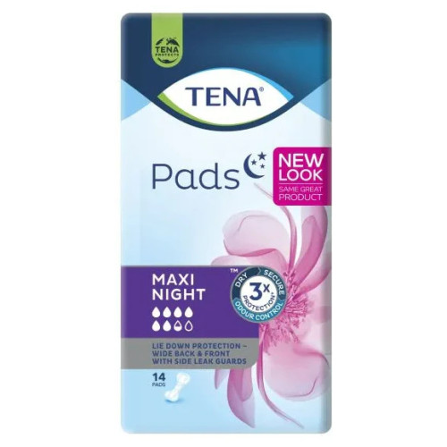 Tena Pad Maxi Night 670ml 440x192mm 670ml