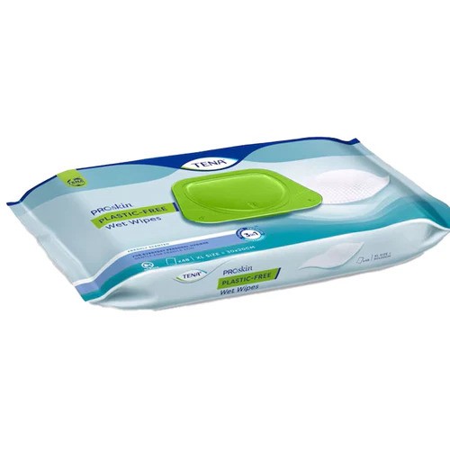 TENA ProSkin Plastic Free Wet Wipes