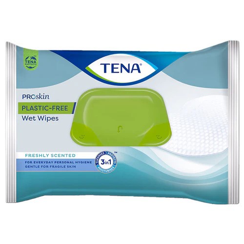 TENA ProSkin Plastic Free Wet Wipes
