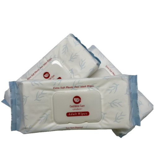 Confident Care Adult Wipes 50pcs/pkt