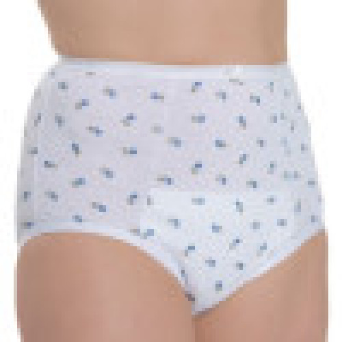Buddies Safety Woman's Washable Brief Moderate Absorption 3 Xl Waist 105 Cm 350ml Floral