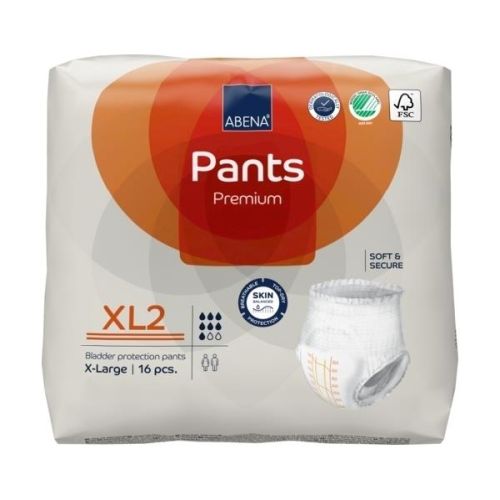 Abena Pants Premium XL2 Orange 1900ml 130-170cm