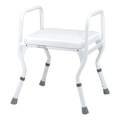 Shower Stool [Padded] Aluminium SWL 160 kg