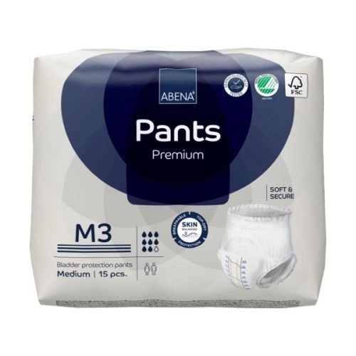 Abena Pants Premium M3 Blue 2400ml 80-110cm