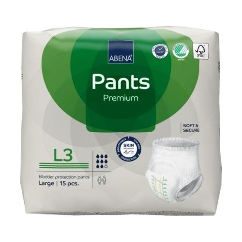 Abena Pants Premium L3 Green 2400ml 100-140cm