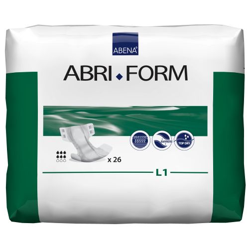 Abena Abri-Form Comfort Green L1 2300ml 100-150cm