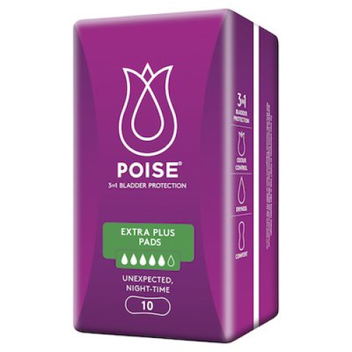 Poise Extra Plus Pads 365x130mm 700ml