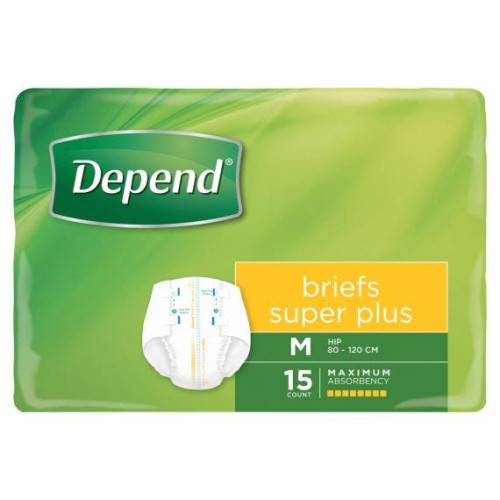 DEPEND Briefs Super Plus - Medium