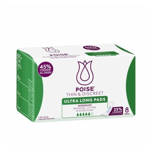 Poise Discreet Ultra Long Liner 70ml