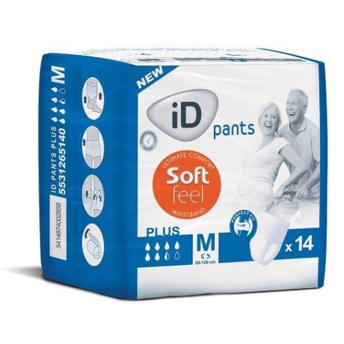 iD Soft Feel Pants Plus Medium (80-120cm) 1460ml