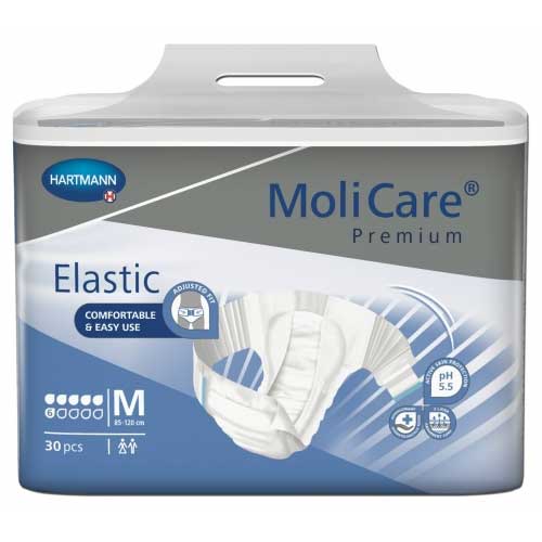 MoliCare Premium Elastic 6 D Medium Waist 85 120cm Unisex 2159ml