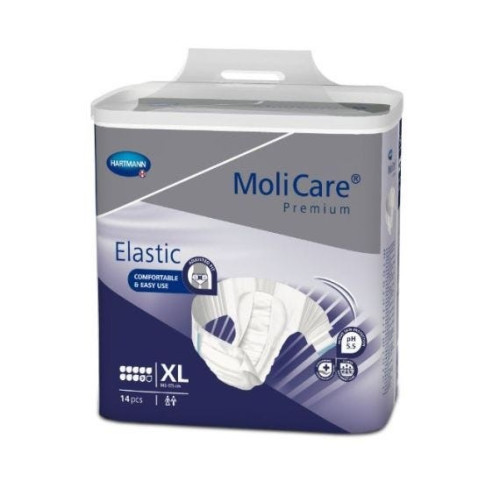MoliCare Premium Elastic 6 D Small Waist 45 70cm Unisex 1667ML