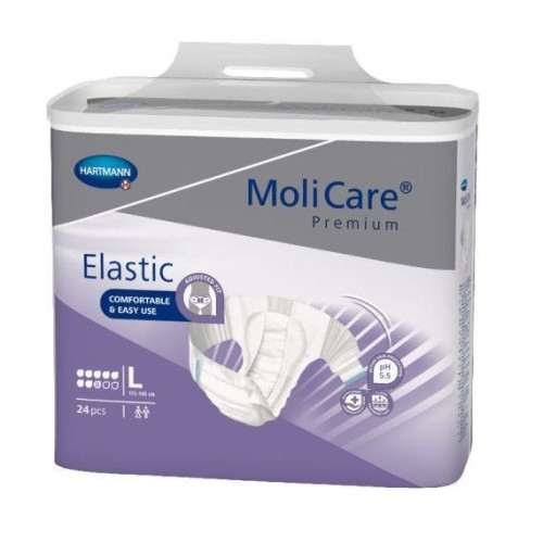 MoliCare Premium Elastic 8 D Large Waist 115 145 Cm Unisex 3220ml