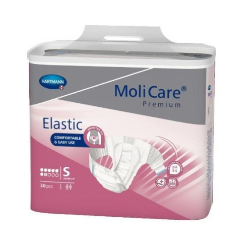 MoliCare Premium Elastic 7 D Small Waist 70 90cm Unisex 1998ml